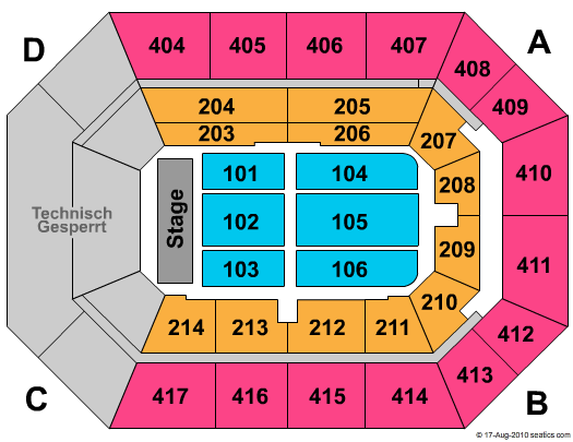 SAP Arena Roger Waters Seating Chart